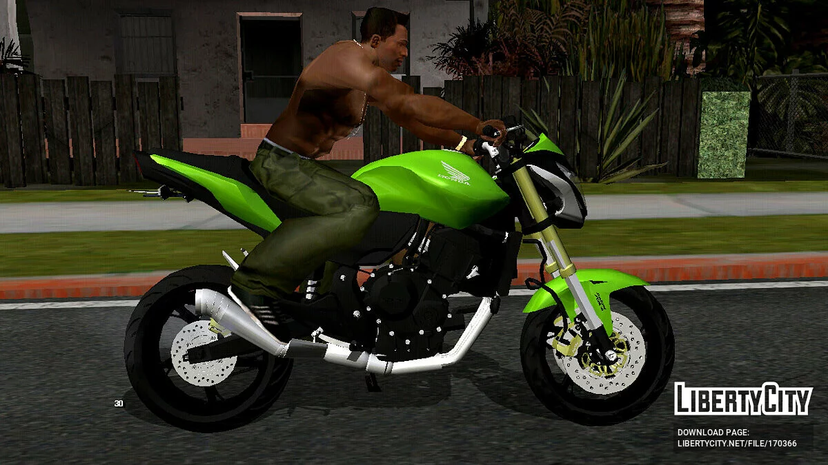 Honda Hornet 2014 (apenas DFF) / GTA San Andreas (iOS, Android)