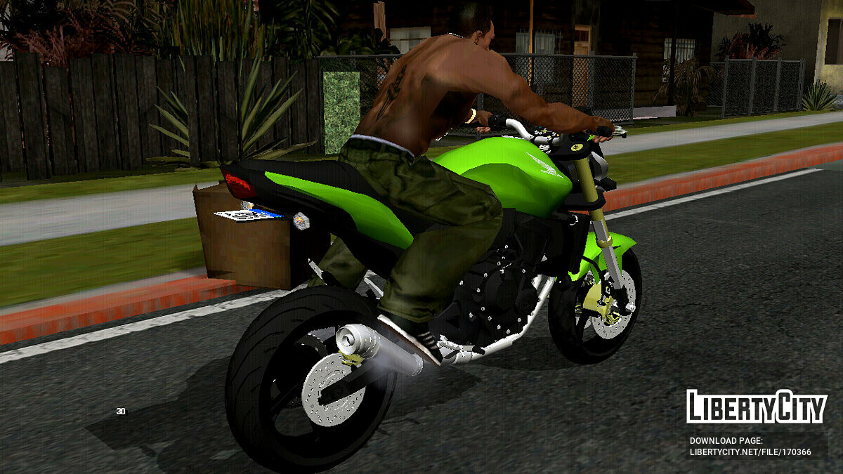 Honda CB 600F Hornet 2010 v0.5 para GTA 5