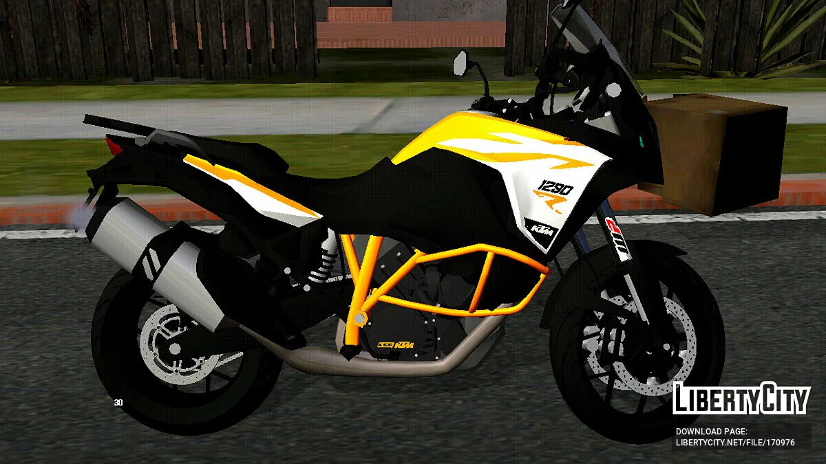 Ktm 1290 مغامرة (DFF فقط) / GTA سان أندرياس (iOS، أندرويد)