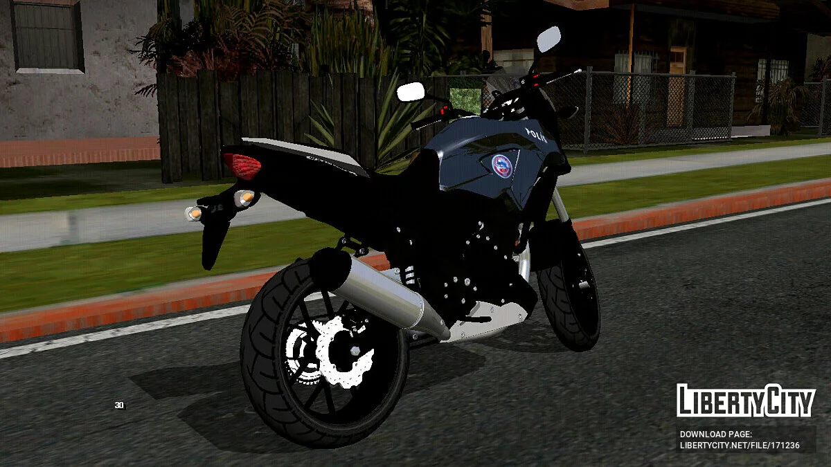 Honda CB 500X Турецька поліція / GTA San Andreas (iOS, Android)