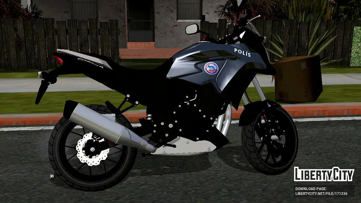 Honda CB 500X Турецька поліція / GTA San Andreas (iOS, Android)