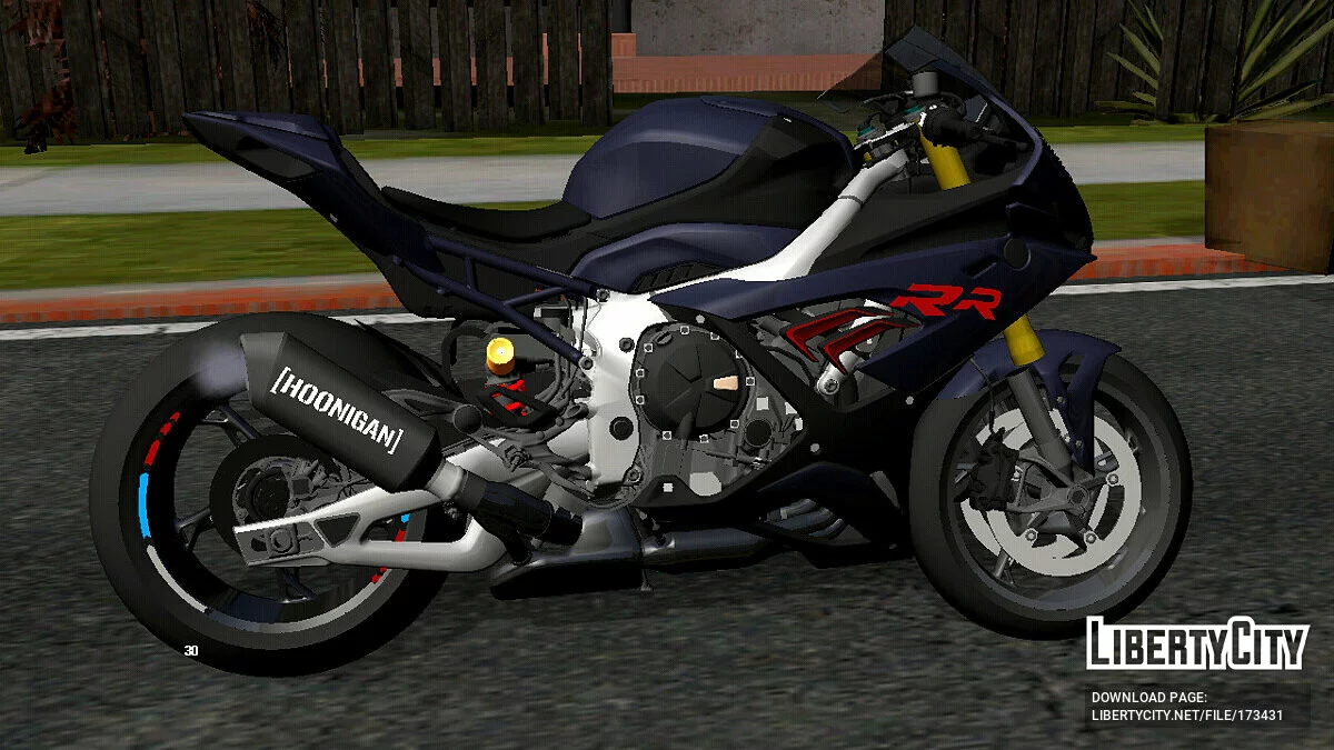 BMW S1000 RR (solo DFF) / GTA San Andreas (iOS, Android)