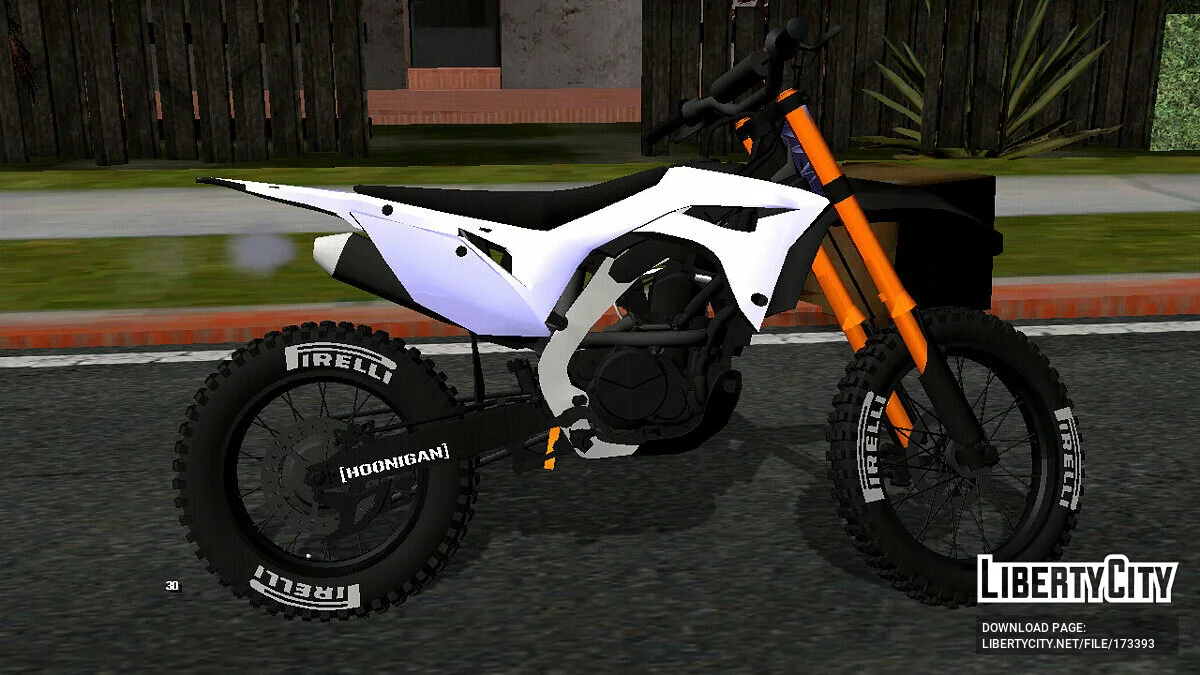 Honda CRF150 (solo DFF) / GTA San Andreas (iOS, Android)