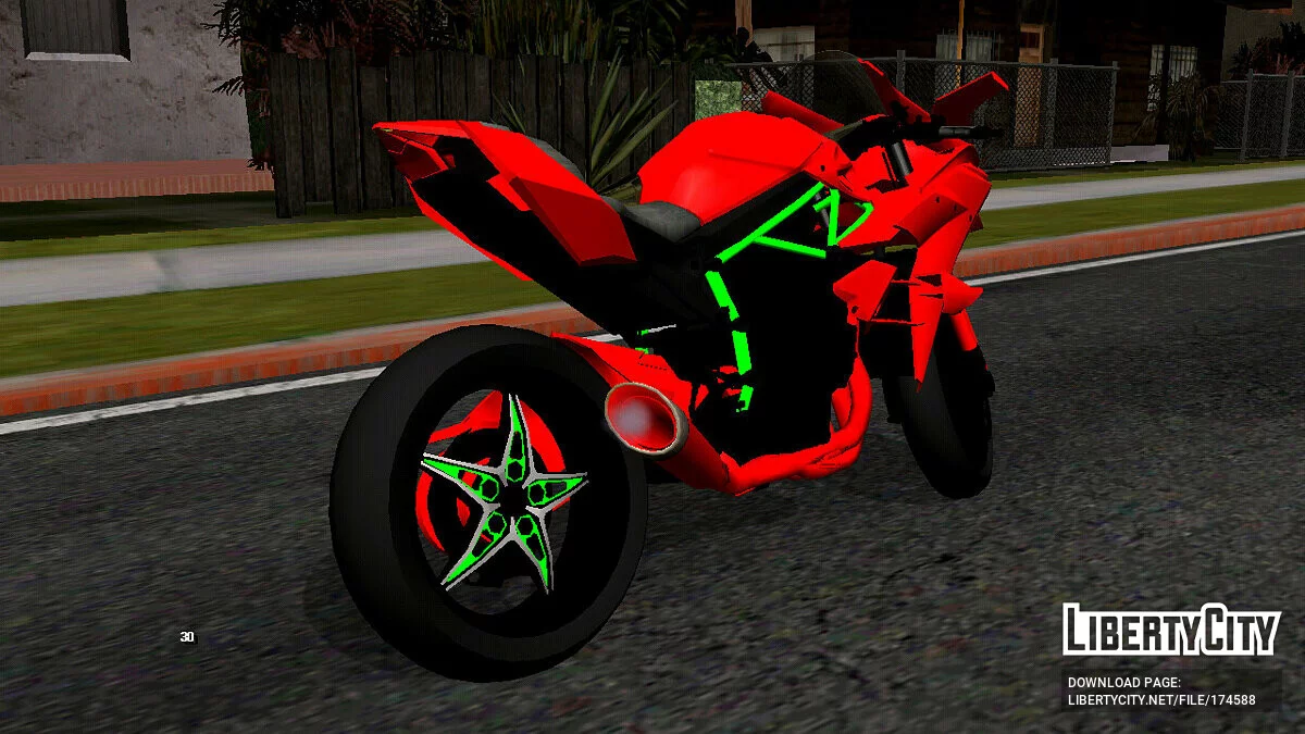 Kawasaki H2 (solo DFF) / GTA San Andreas (iOS, Android)