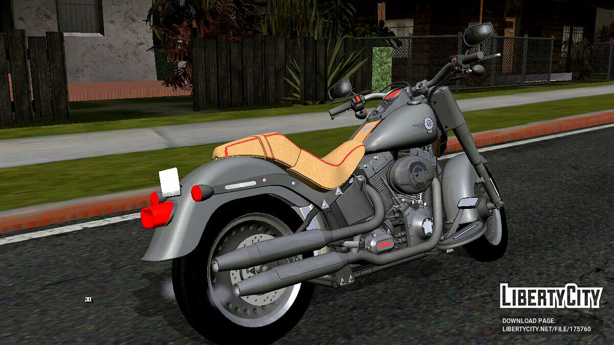 Harley-Davidson Fatboy 2010 (solo DFF) / GTA San Andreas (iOS, Android)