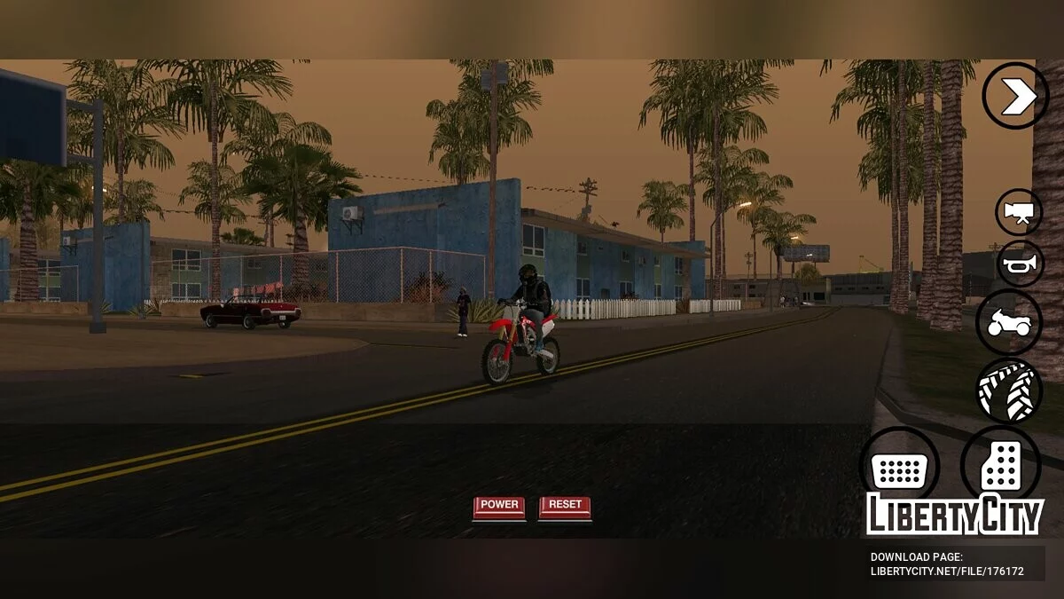 Honda CFR 450 / GTA San Andreas (iOS, Android)