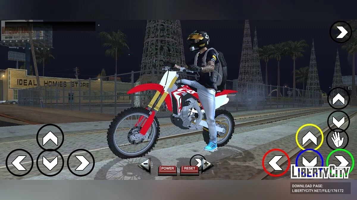 Honda CFR 450 / GTA San Andreas (iOS, Android)
