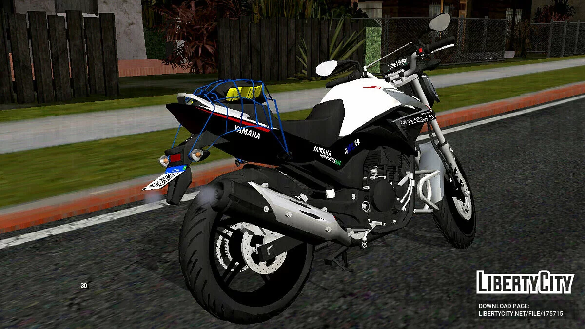 Yamaha Fazer 250 Montadinha (solo DFF) / GTA San Andreas (iOS, Android)