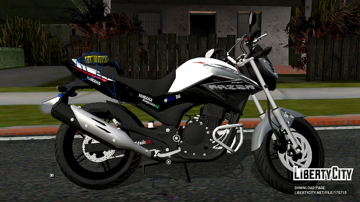 Yamaha Fazer 250 Montadinha (solo DFF) / GTA San Andreas (iOS, Android)