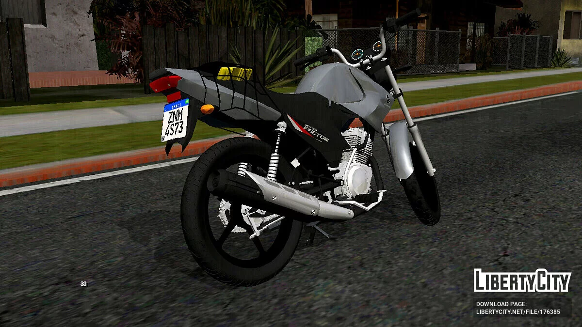 Yamaha YBR 125 Factor (DFF only) / GTA San Andreas (iOS, Android)