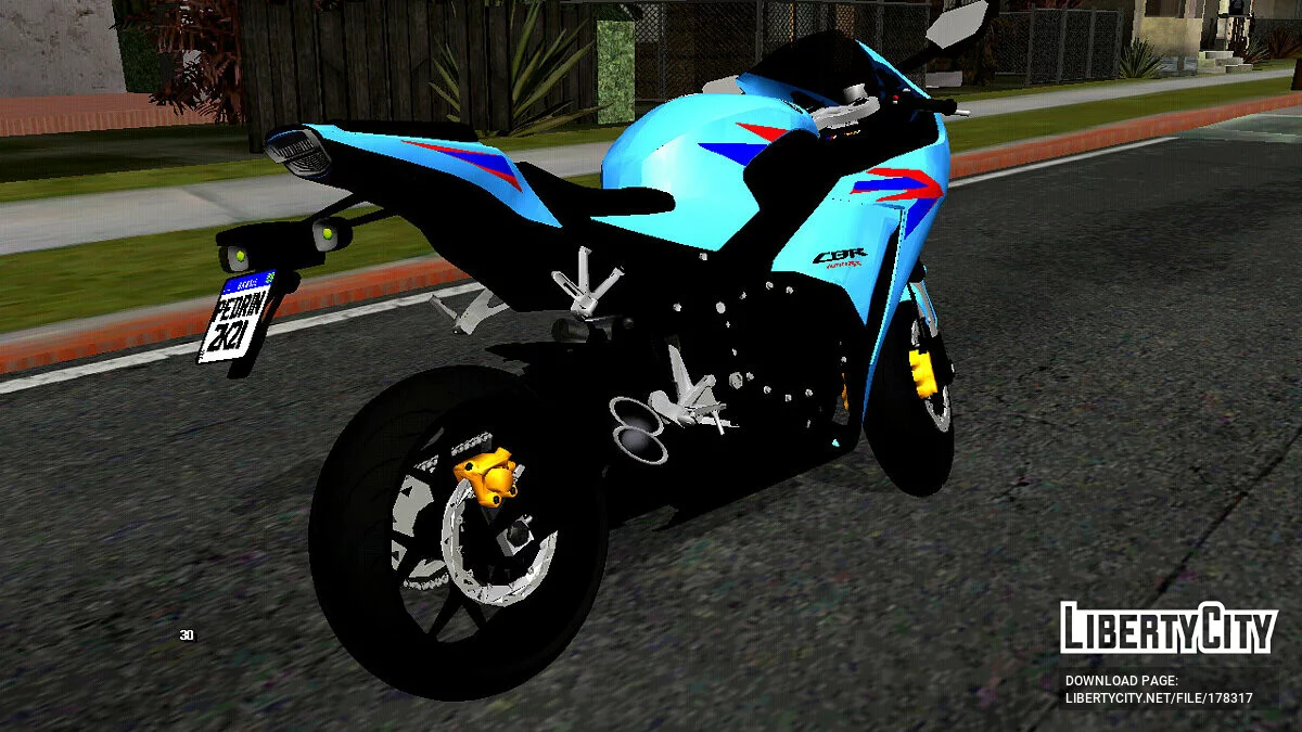 BMW CBR1000RR 2012 (hanya DFF) / GTA San Andreas (iOS, Android)