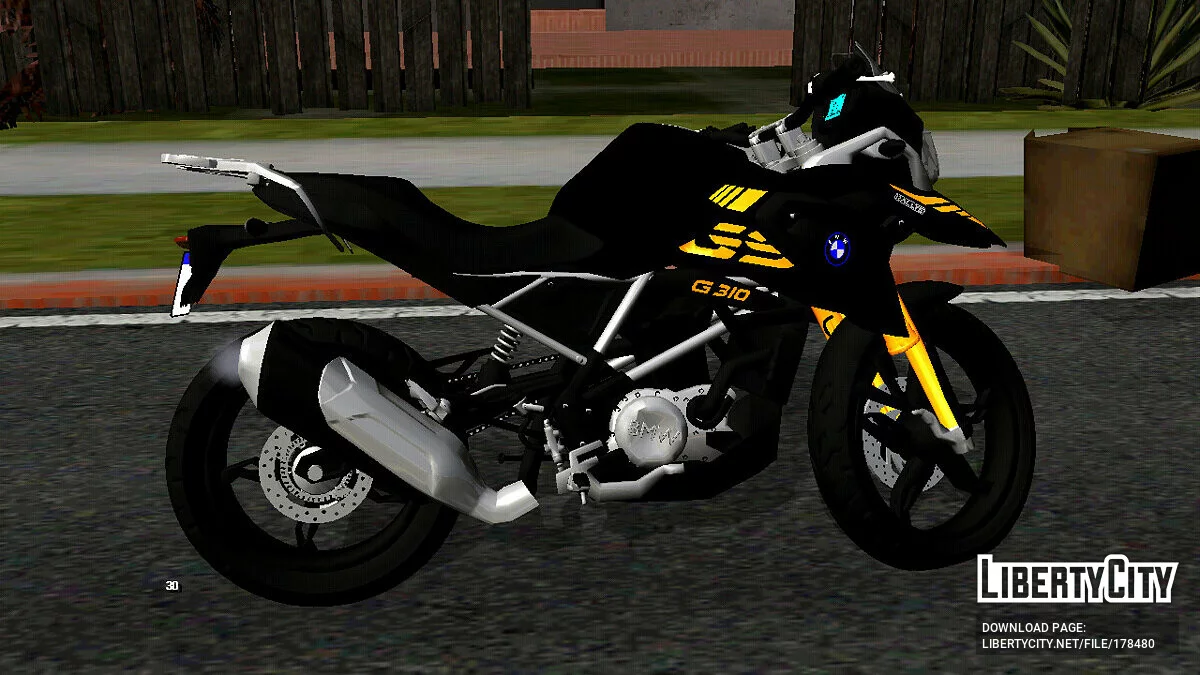BMW GS 310 2021 (solo DFF) / GTA San Andreas (iOS, Android)