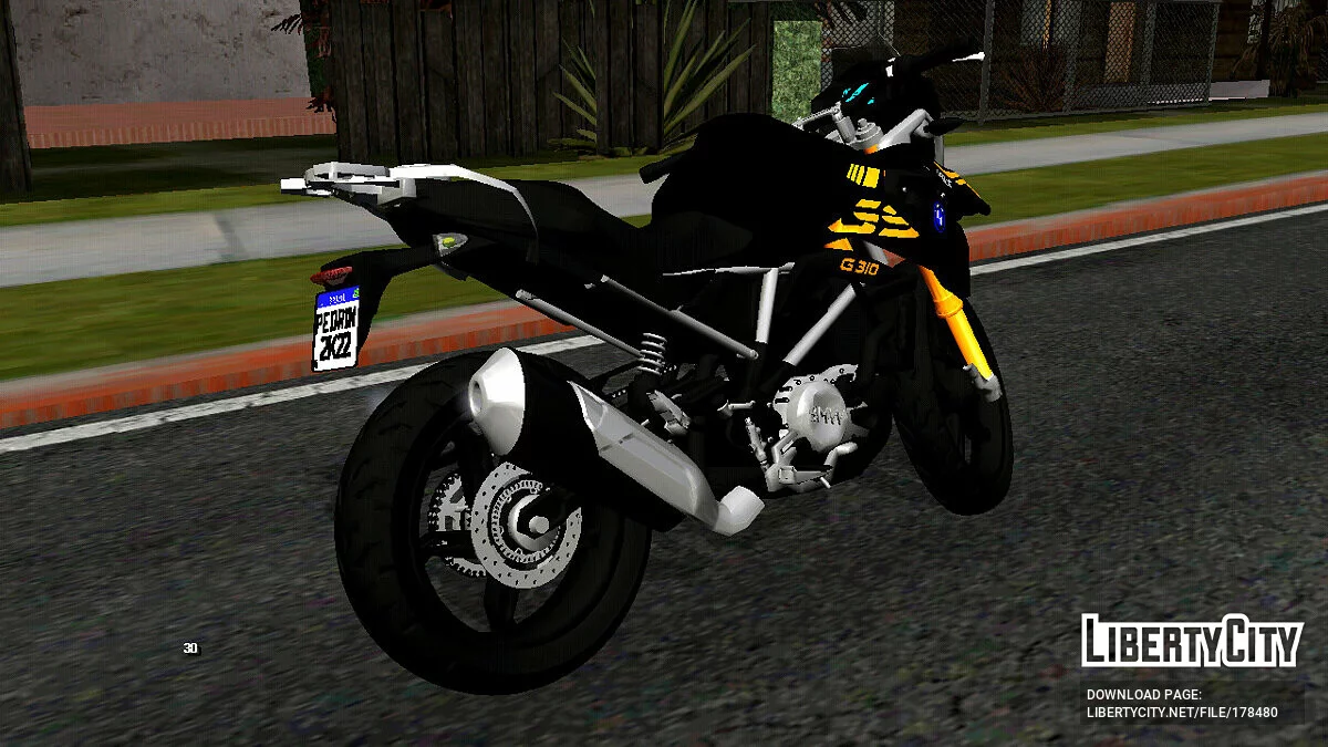 BMW GS 310 2021 (solo DFF) / GTA San Andreas (iOS, Android)