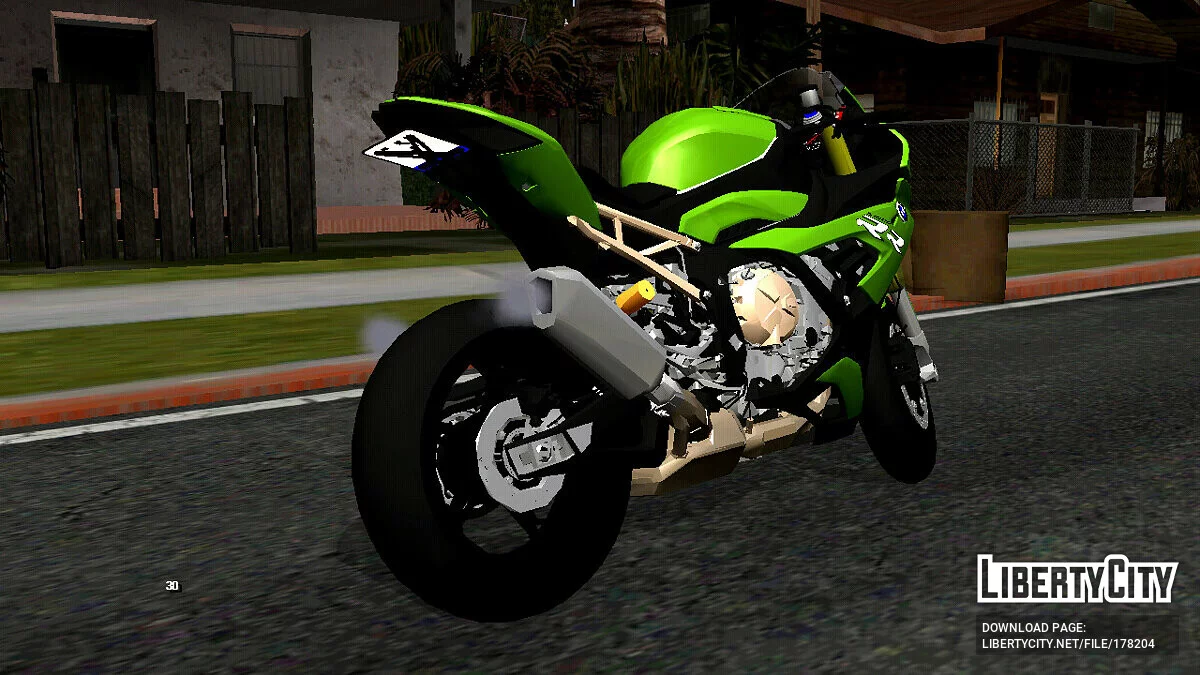 BMW S1000RR 2021 (DFF only) / GTA San Andreas (iOS, Android)