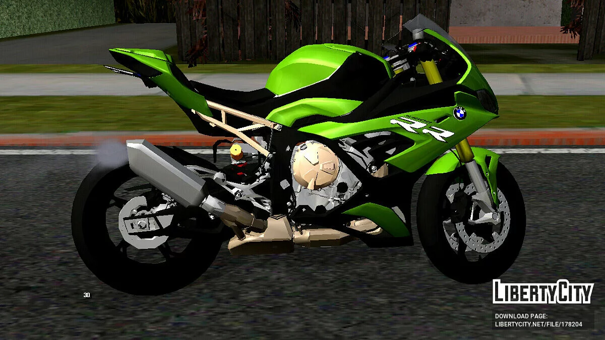 BMW S1000RR 2021 (DFF only) / GTA San Andreas (iOS, Android)