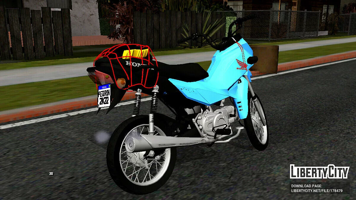 Honda Pop 110i (apenas DFF) / GTA San Andreas (iOS, Android)
