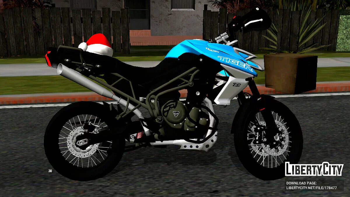 Triumph Tiger 800 (solo DFF) / GTA San Andreas (iOS, Android)
