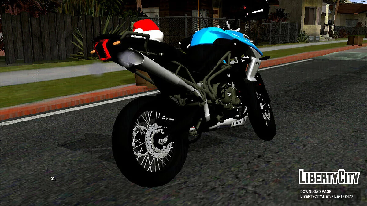 Triumph Tiger 800 (solo DFF) / GTA San Andreas (iOS, Android)