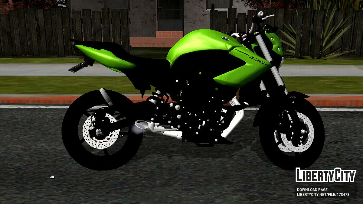 Yamaha XJ6 2013 (solo DFF) / GTA San Andreas (iOS, Android)