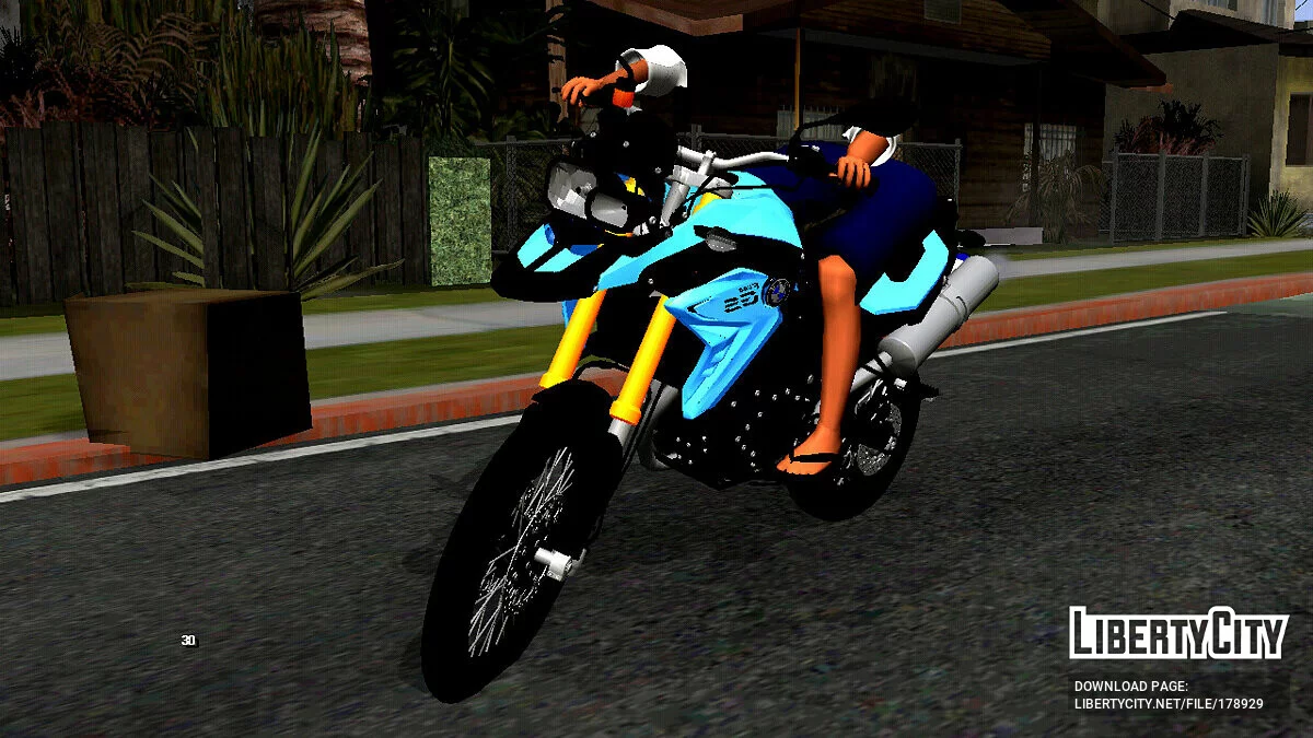 BMW F800 GS (nur DFF) / GTA San Andreas (iOS, Android)