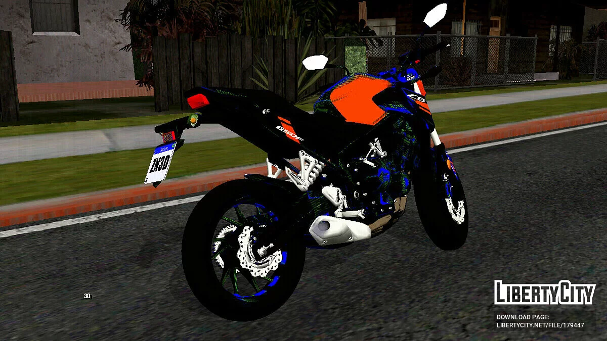 HONDA CB 650F / GTA San Andreas (iOS, Android)