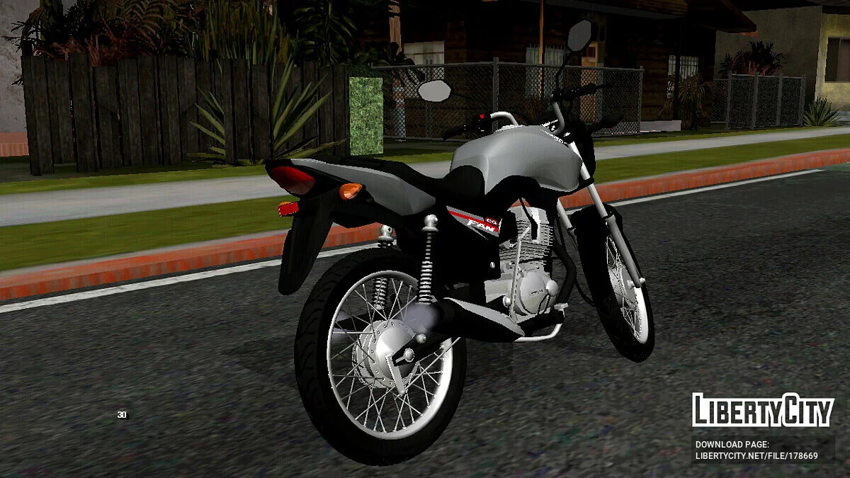 Honda FAN 125 2016 (DFF only) / GTA San Andreas (iOS, Android)