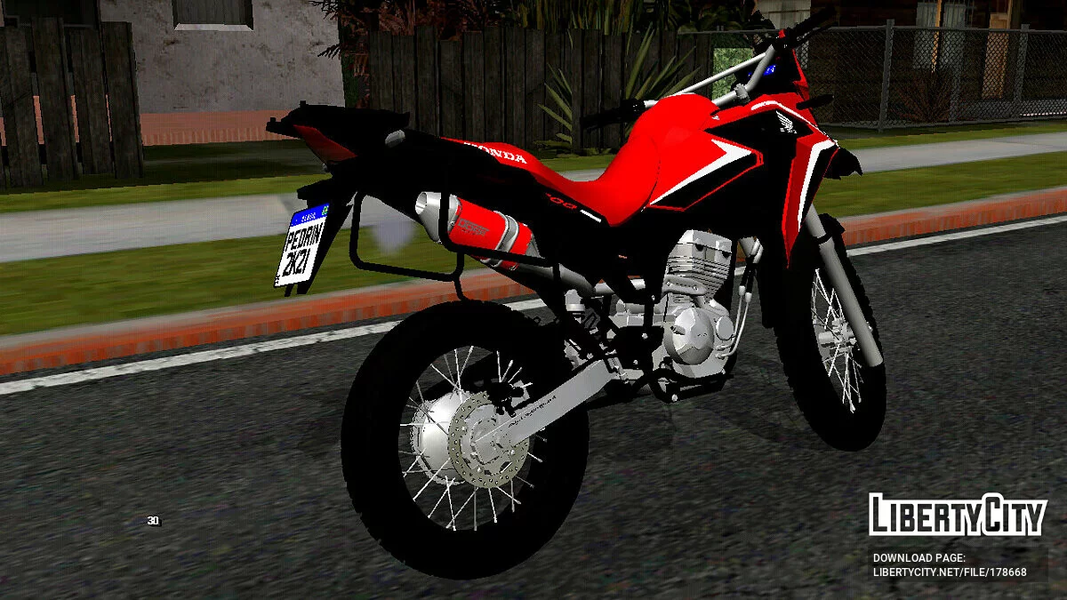 Honda XRE300 Rally 2k22 (DFF only) / GTA San Andreas (iOS, Android)