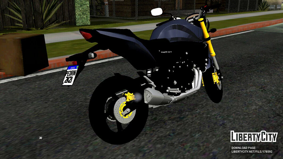 Honda Hornet 2015 (тільки DFF) / GTA San Andreas (iOS, Android)