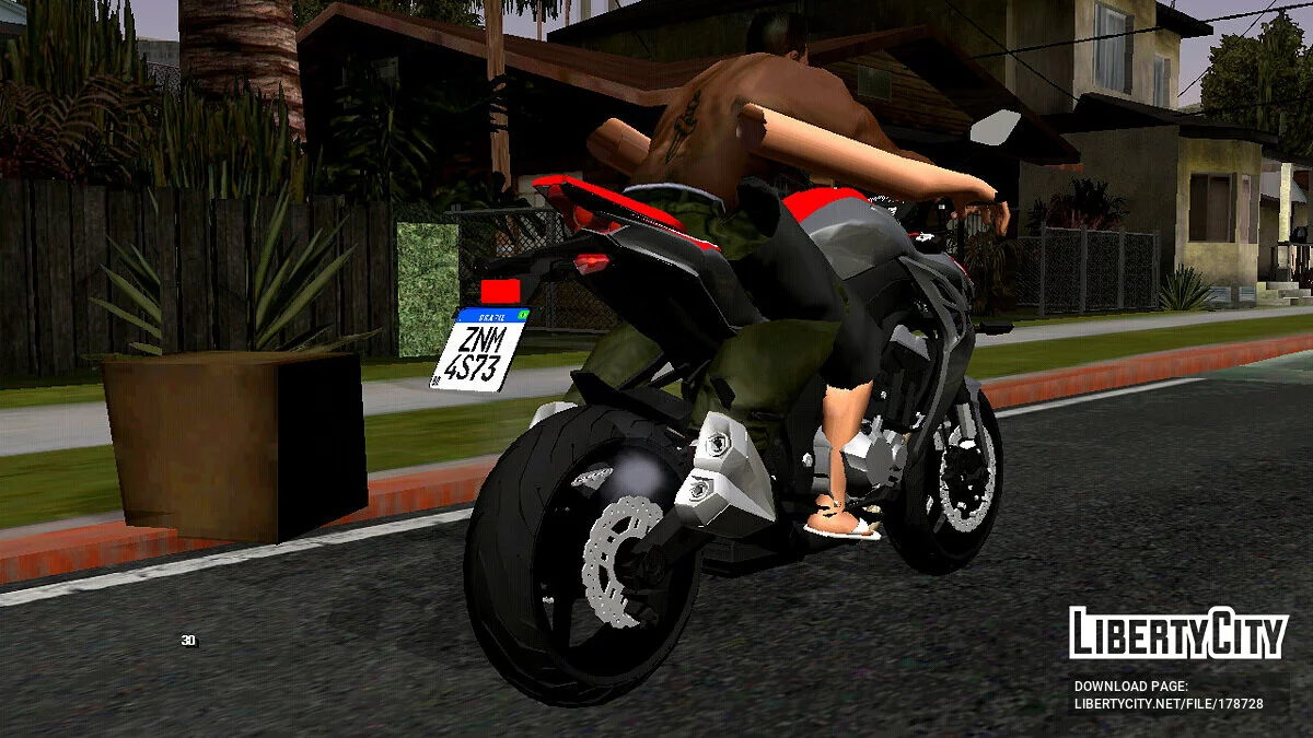 Kawasaki Z1000 (тільки DFF) / GTA San Andreas (iOS, Android)