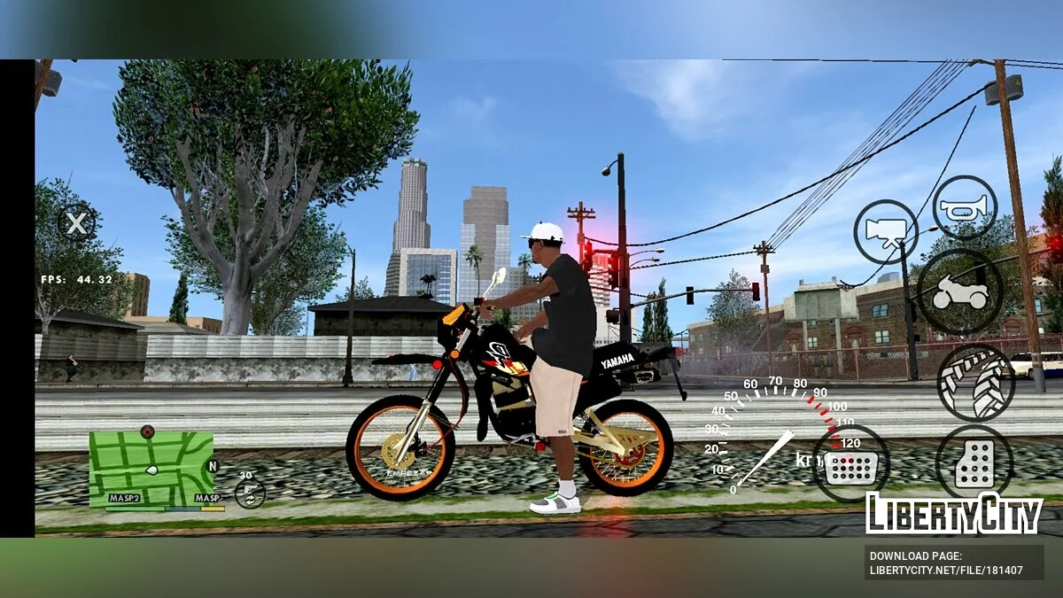 Yamaha DT175 / GTA San Andreas (iOS, Android)