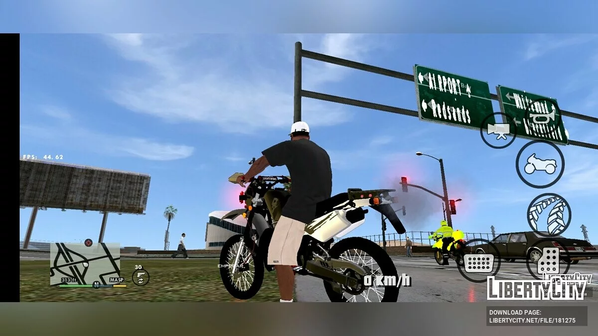 Yamaha DT200 / GTA San Andreas (iOS, Android)