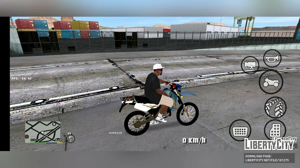Yamaha DT200 / GTA San Andreas (iOS, Android)