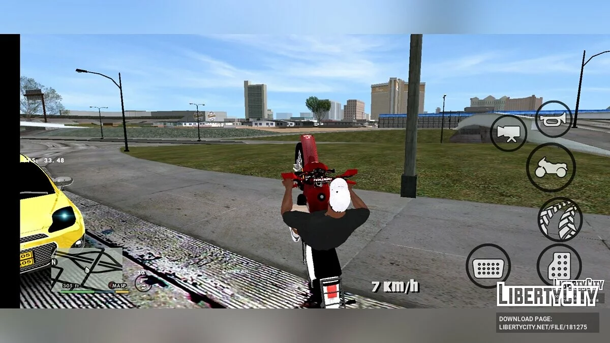 Yamaha DT200 / GTA San Andreas (iOS, Android)