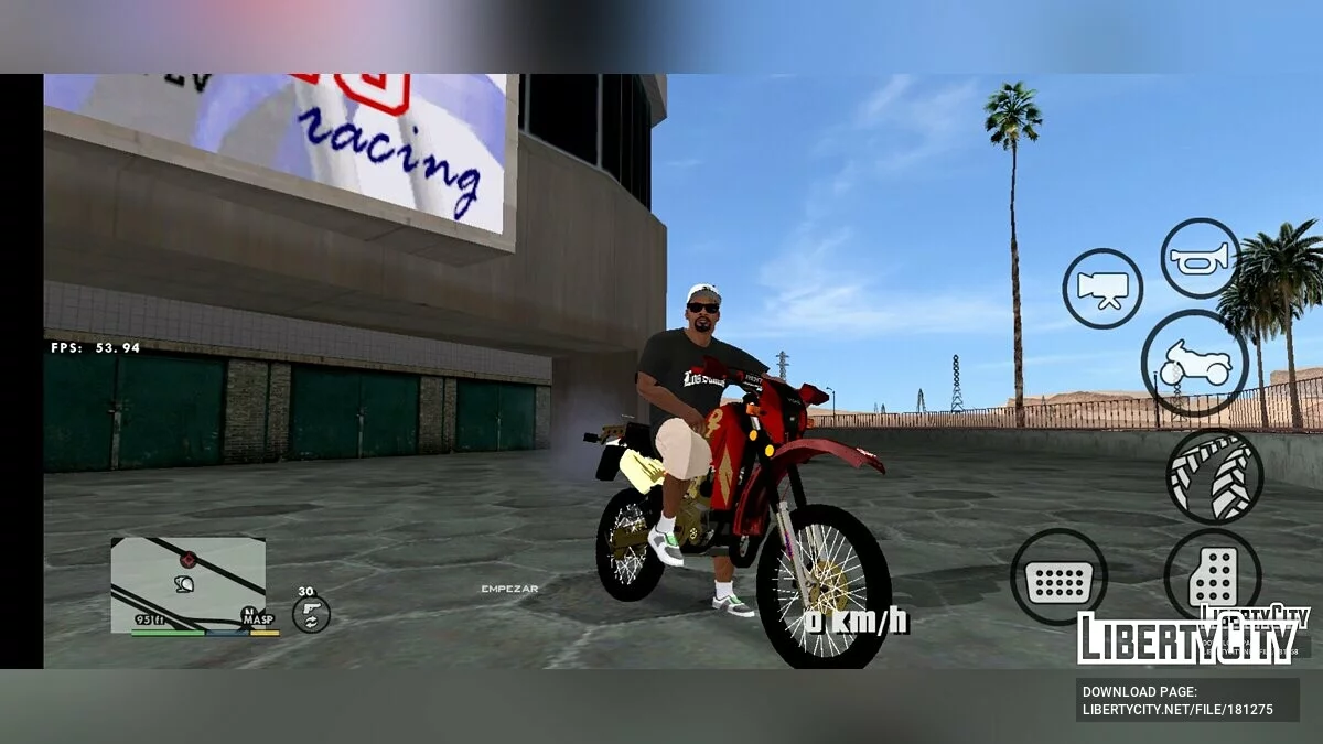 Yamaha DT200 / GTA San Andreas (iOS, Android)