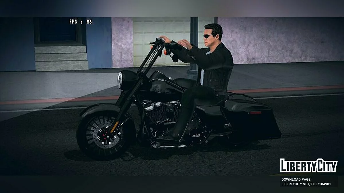 Harley-Davidson Road King / GTA San Andreas (iOS, Android)