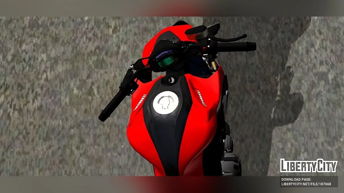 Kawasaki Z1000 Custom (DFF uniquement) / GTA San Andreas (iOS, Android)