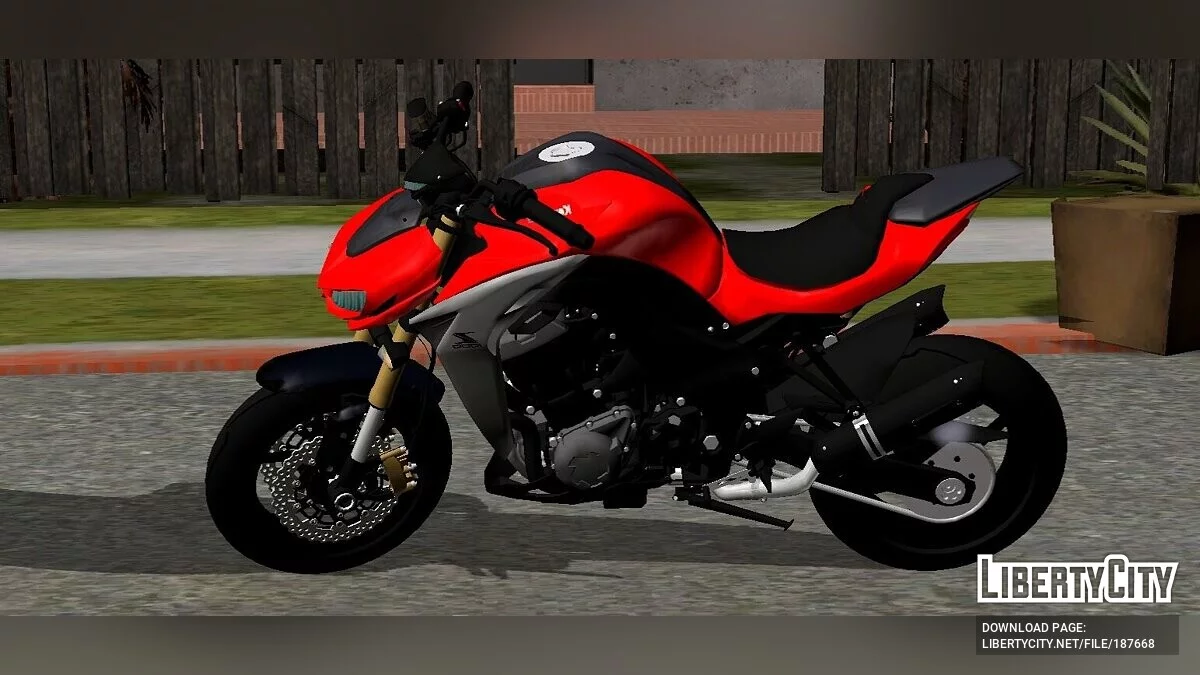 Kawasaki Z1000 Custom (DFF uniquement) / GTA San Andreas (iOS, Android)