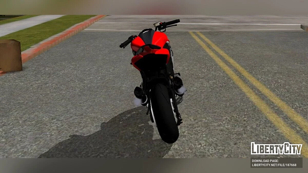Kawasaki Z1000 Custom (DFF uniquement) / GTA San Andreas (iOS, Android)