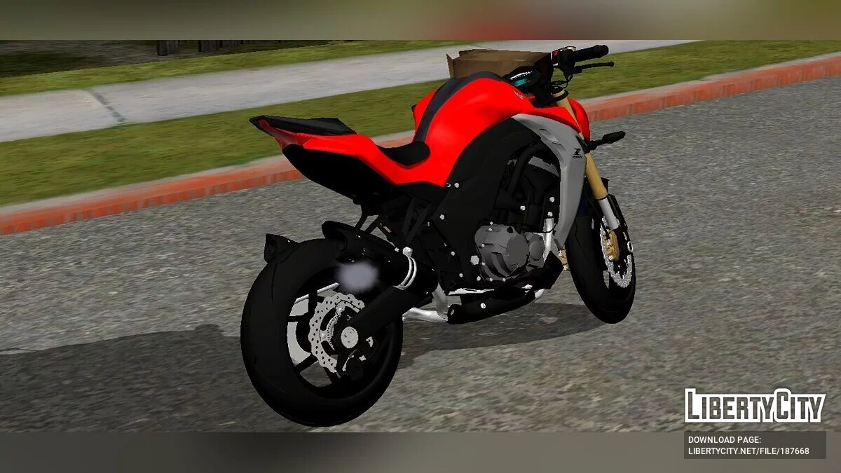 Kawasaki Z1000 Custom (DFF uniquement) / GTA San Andreas (iOS, Android)