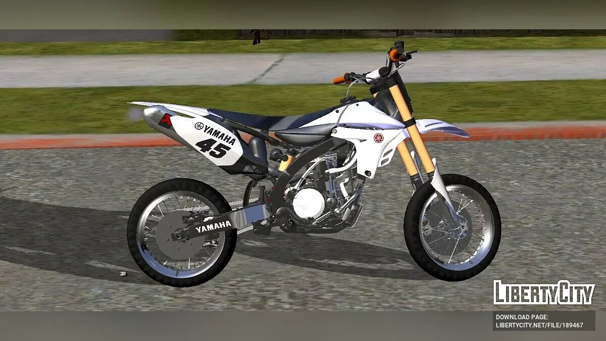 Yamaha Yz450 (тільки DFF) / GTA San Andreas (iOS, Android)