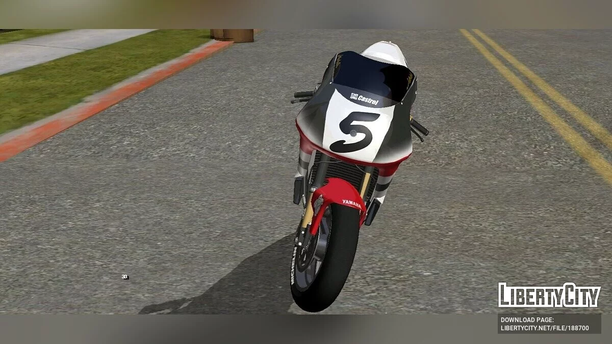 Yamaha YZR-500 / GTA San Andreas (iOS, Android)