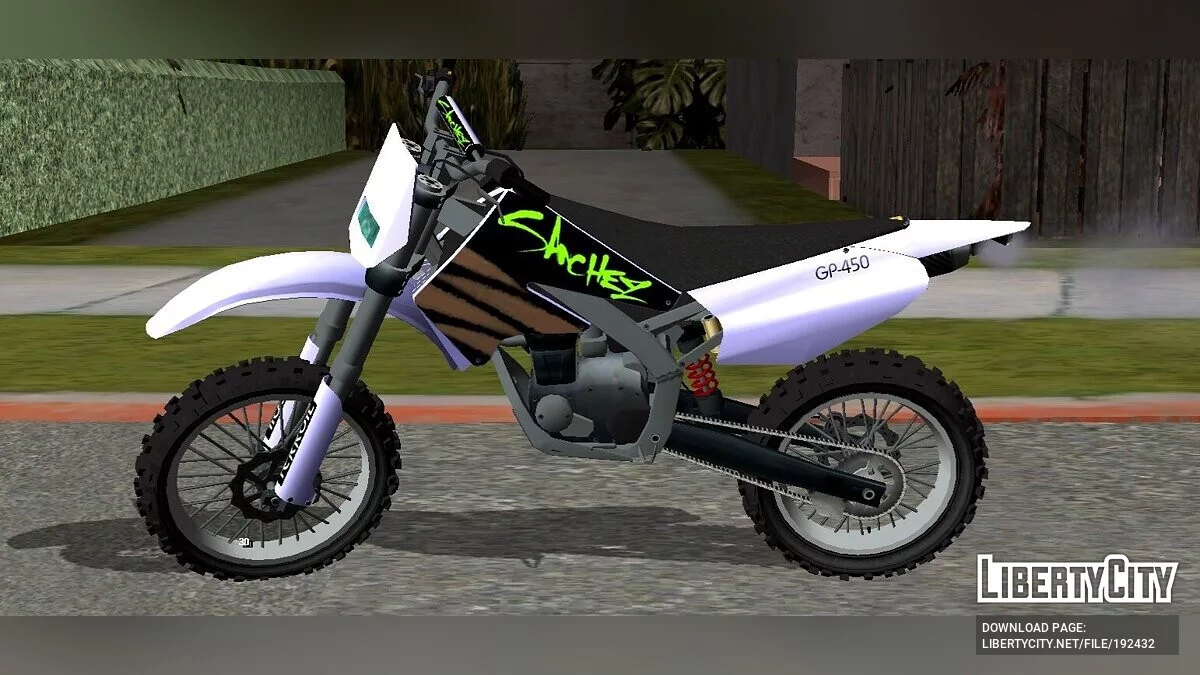 Sanchez из GTA 4 / GTA سان أندرياس (iOS، أندرويد)