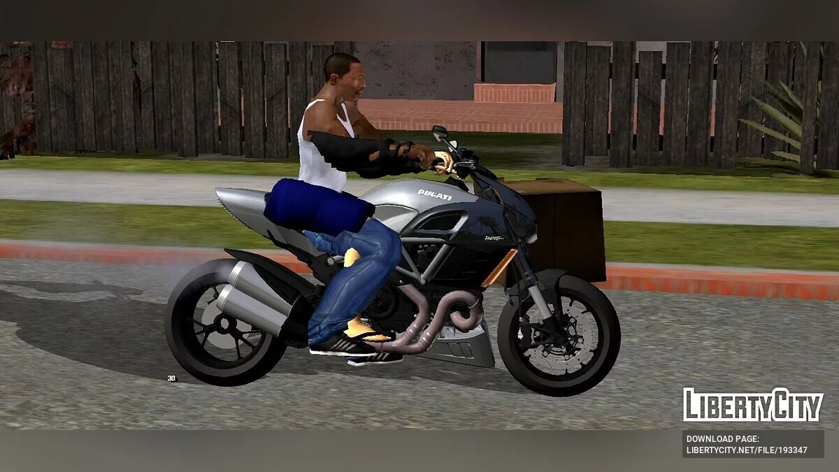 Ducati Diavel (Only DFF) / GTA San Andreas (iOS, Android)