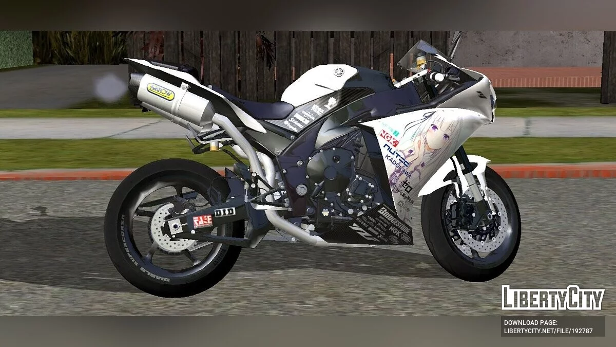 Yamaha R1 Itasha / GTA San Andreas (iOS, Android)