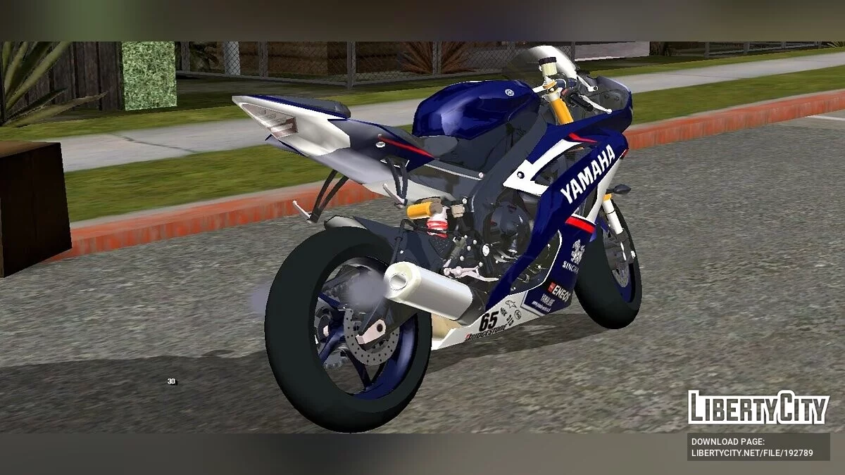 Yamaha YZF R6 2014 / GTA San Andreas (iOS, Android)