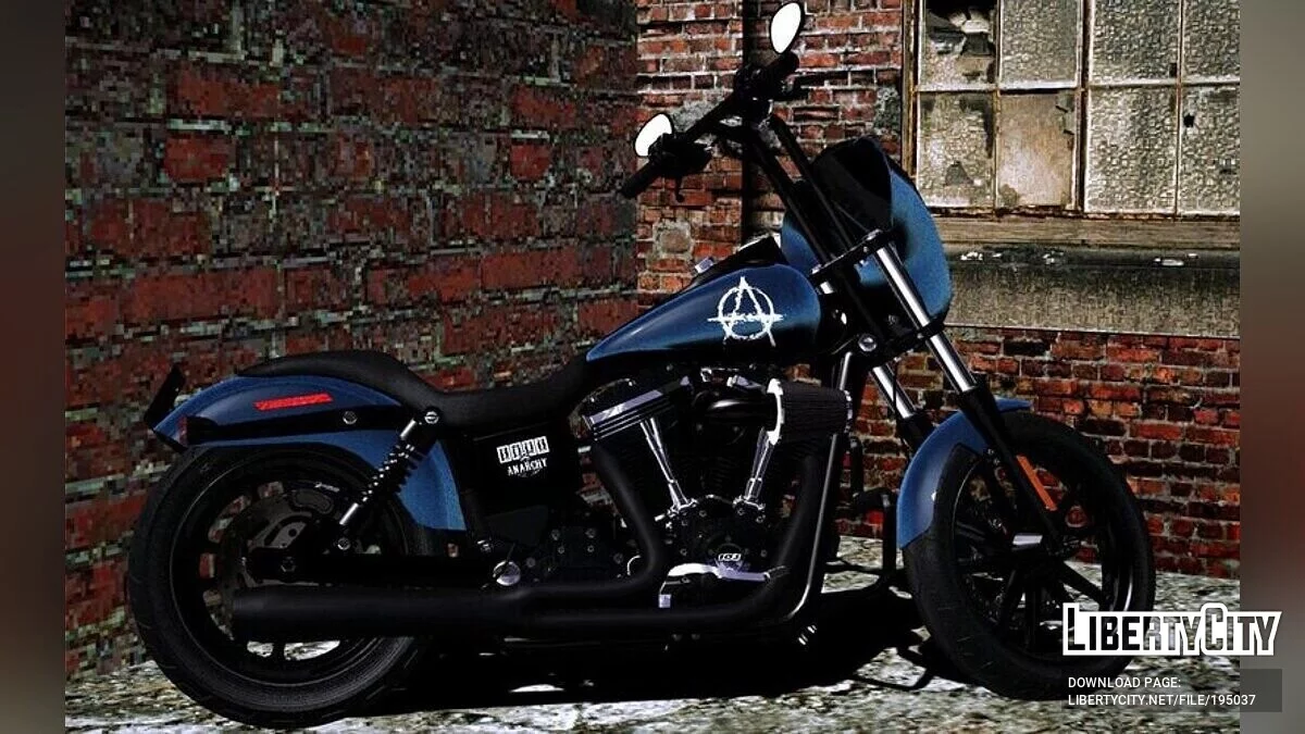 Harley-Davidson Street Bob - Hijos de la Anarquía / GTA San Andreas (iOS, Android)
