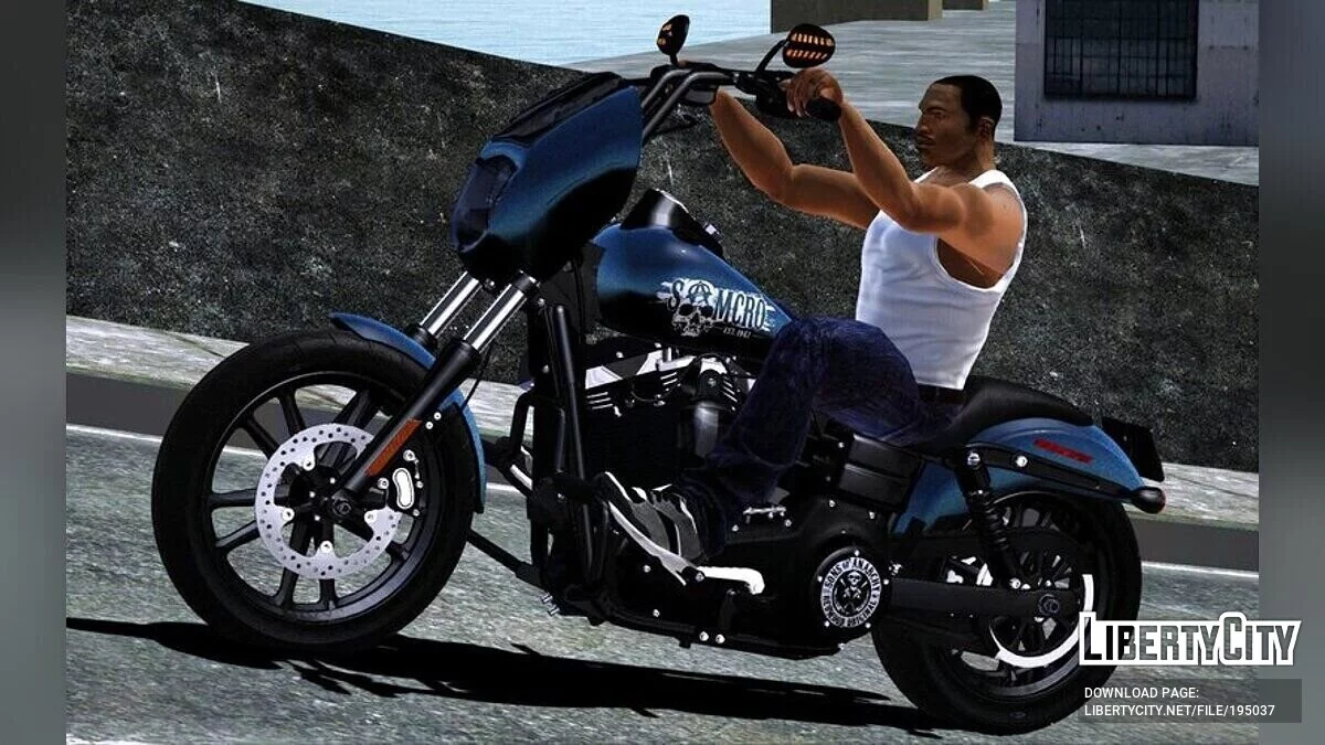 Harley-Davidson Street Bob - Hijos de la Anarquía / GTA San Andreas (iOS, Android)