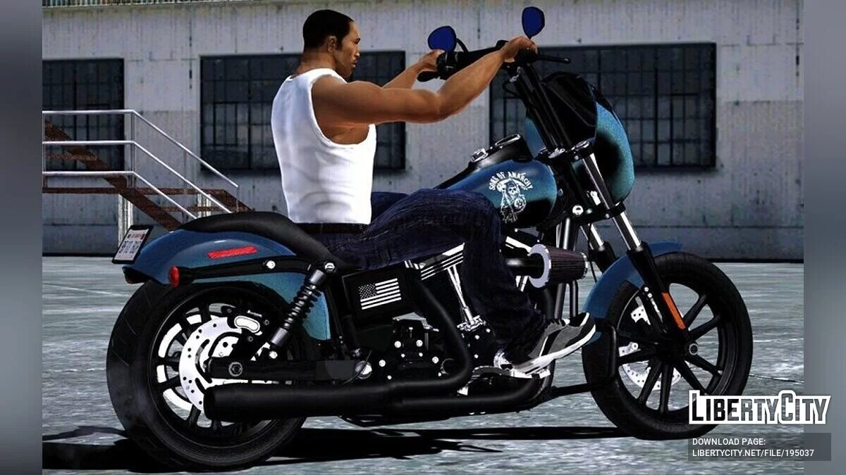 Harley-Davidson Street Bob - Hijos de la Anarquía / GTA San Andreas (iOS, Android)