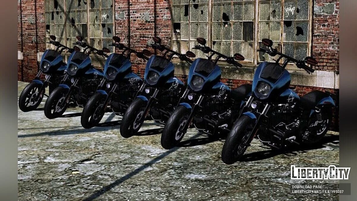Harley-Davidson Street Bob - Hijos de la Anarquía / GTA San Andreas (iOS, Android)
