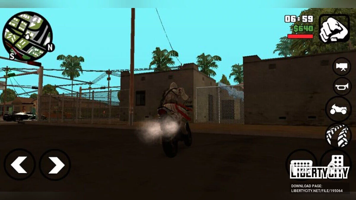 Honda Verza 150 / GTA San Andreas (iOS, Android)